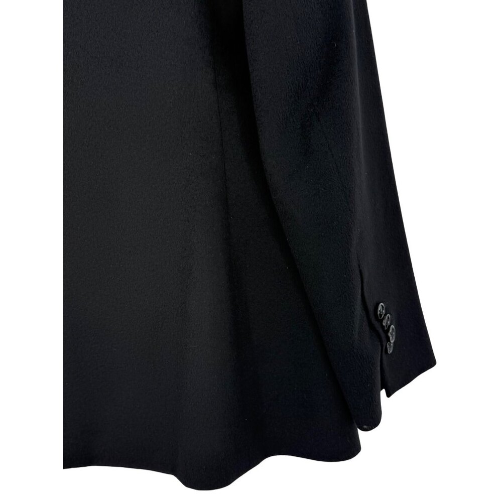 Brooks Brothers Loro Piana Black Italian Luxury Cashmere Blazer Jacket Workwear - Picture 10 of 16